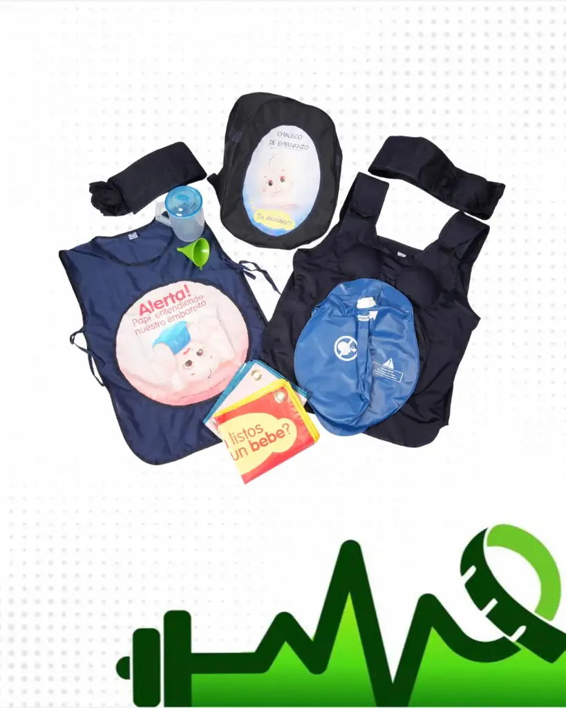 Chaleco simulador Gestación