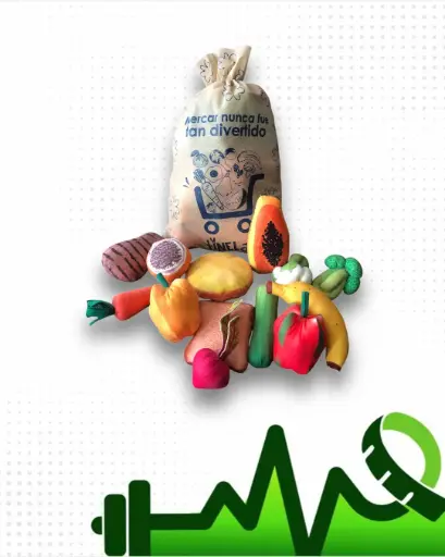 [KAT] Kit x46 Alimentos en tela